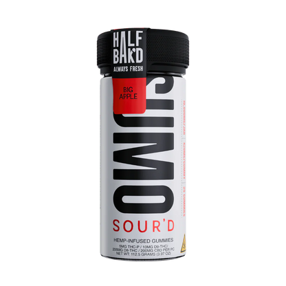 Half Bak'd - Sour'd Gummies | 25pk | 6ct