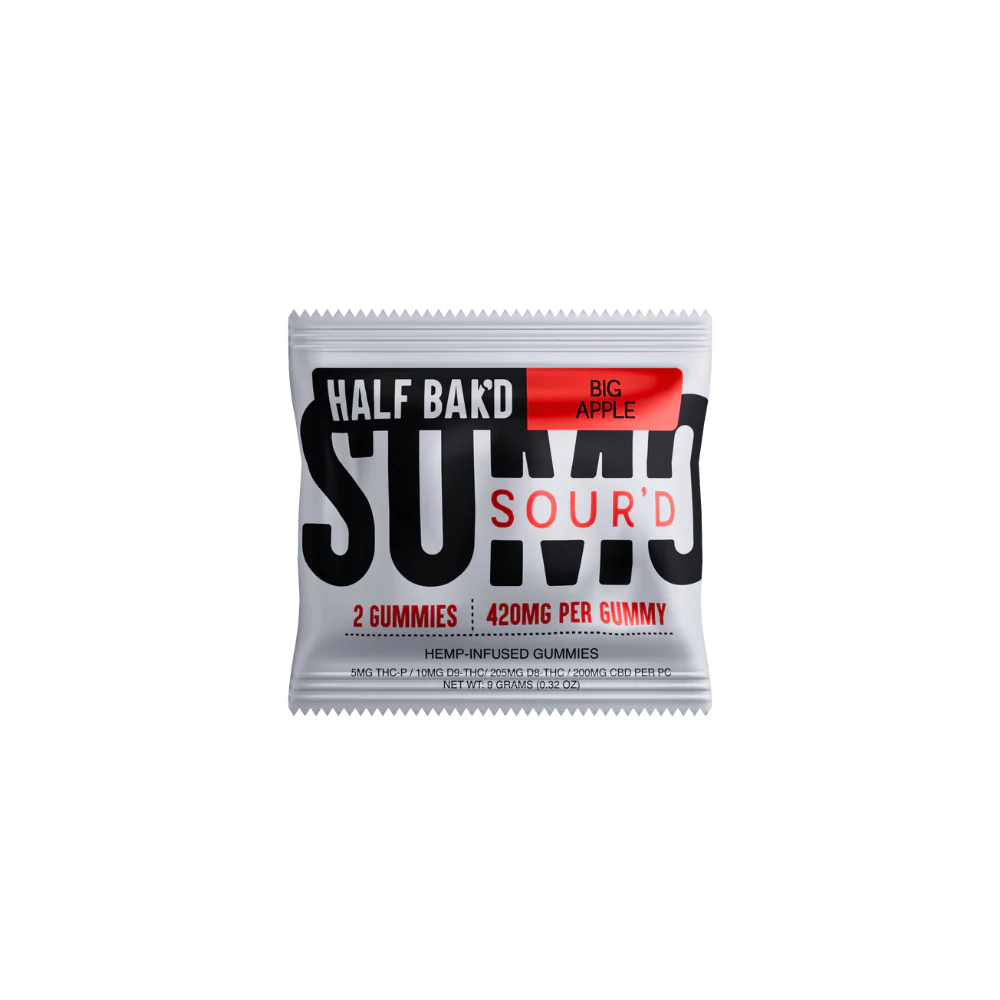 Half Bak'd - Sour'd Gummies | 2pk | 30ct