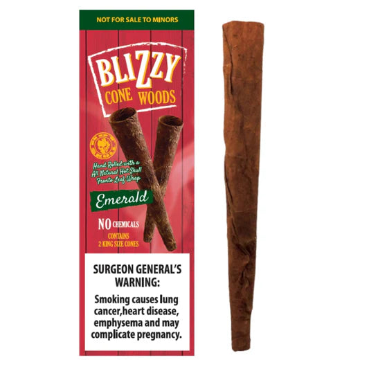 Blizzy Cone Woods - Cones - King Size - 2pk - 10ct