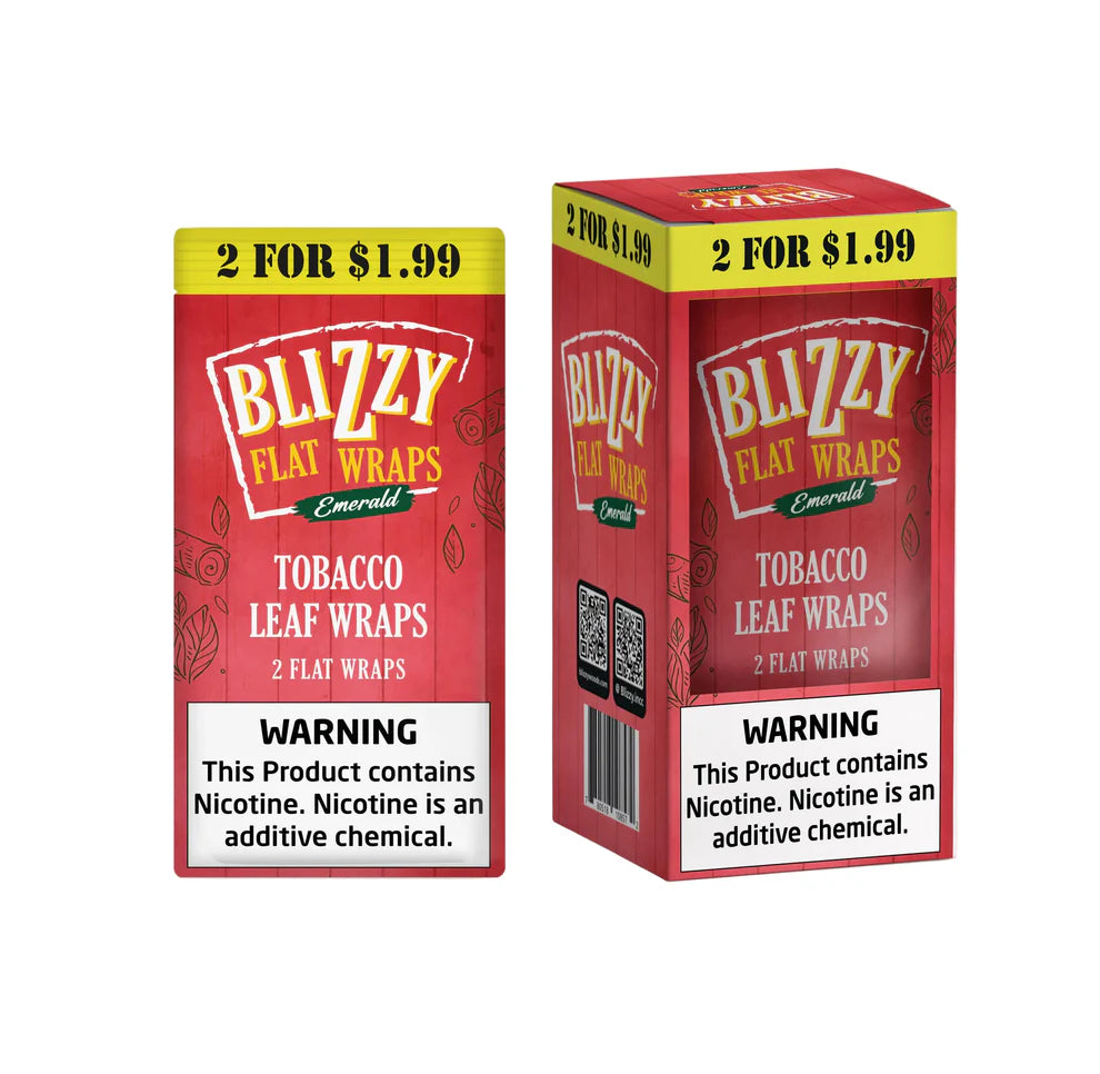 Blizzy Flat Wraps (2/$1.99) - 2pk - 20ct