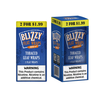 Blizzy Flat Wraps (2/$1.99) - 2pk - 20ct