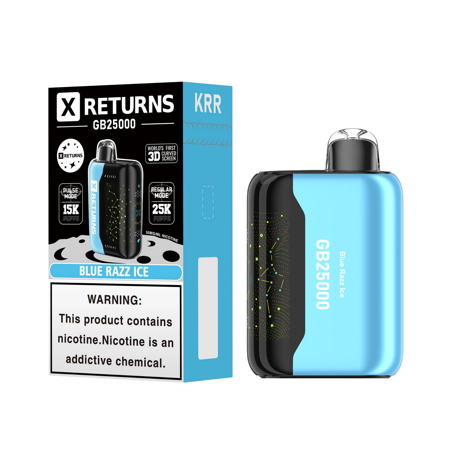 X Returns 25k - 18ml - 5ct