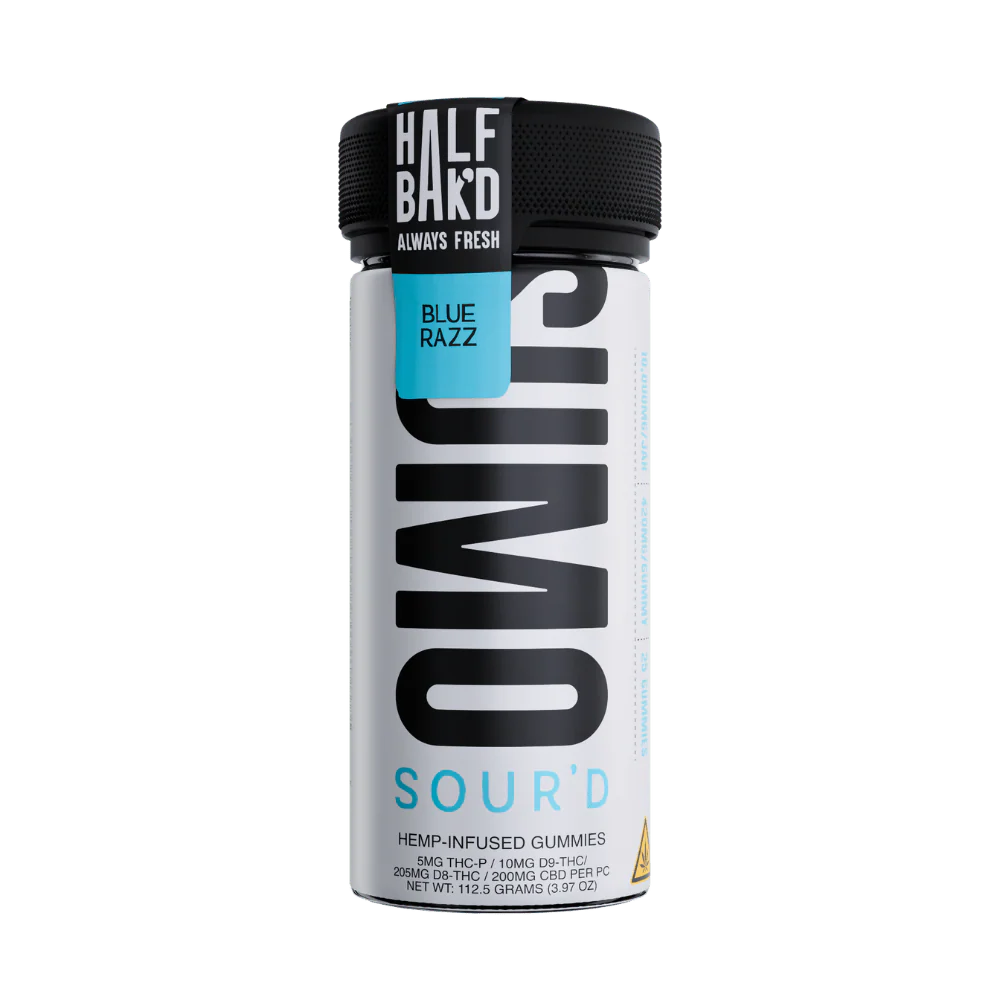 Half Bak'd - Sour'd Gummies | 25pk | 6ct