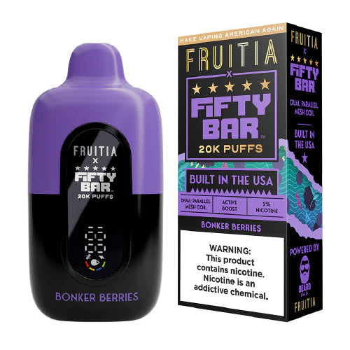 Fruitia x Fifty Bar 20k - 18ml - 5ct +