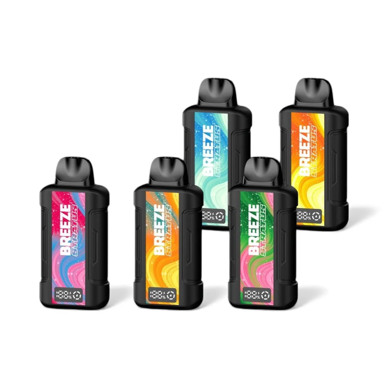 Breeze Stratus 15k 0% Nicotine 50ct Display Box - 5 Flavors
