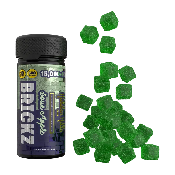 Hidden Hills Brickz Edibles | 15000mg | 6ct