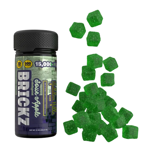 Hidden Hills Brickz Edibles | 15000mg | 6ct