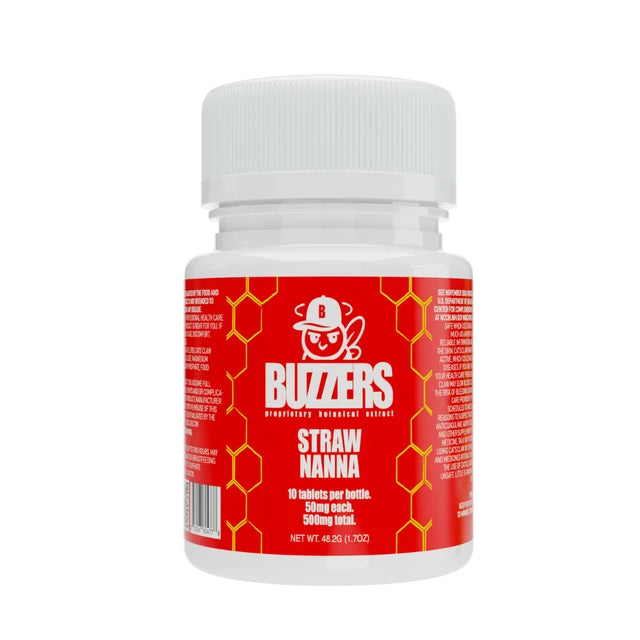 Buzzers - 50mg Cat's Claw Extract Tabs - 10pk - 6ct