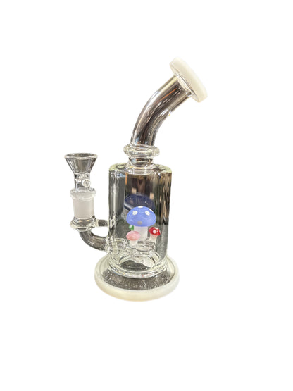 Mini Rig - 6" Mushroom Kingdom Showerhead Perc - RP136*