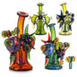 WP - 8.5" Bent Neck Fumed Heady Rig - Asst