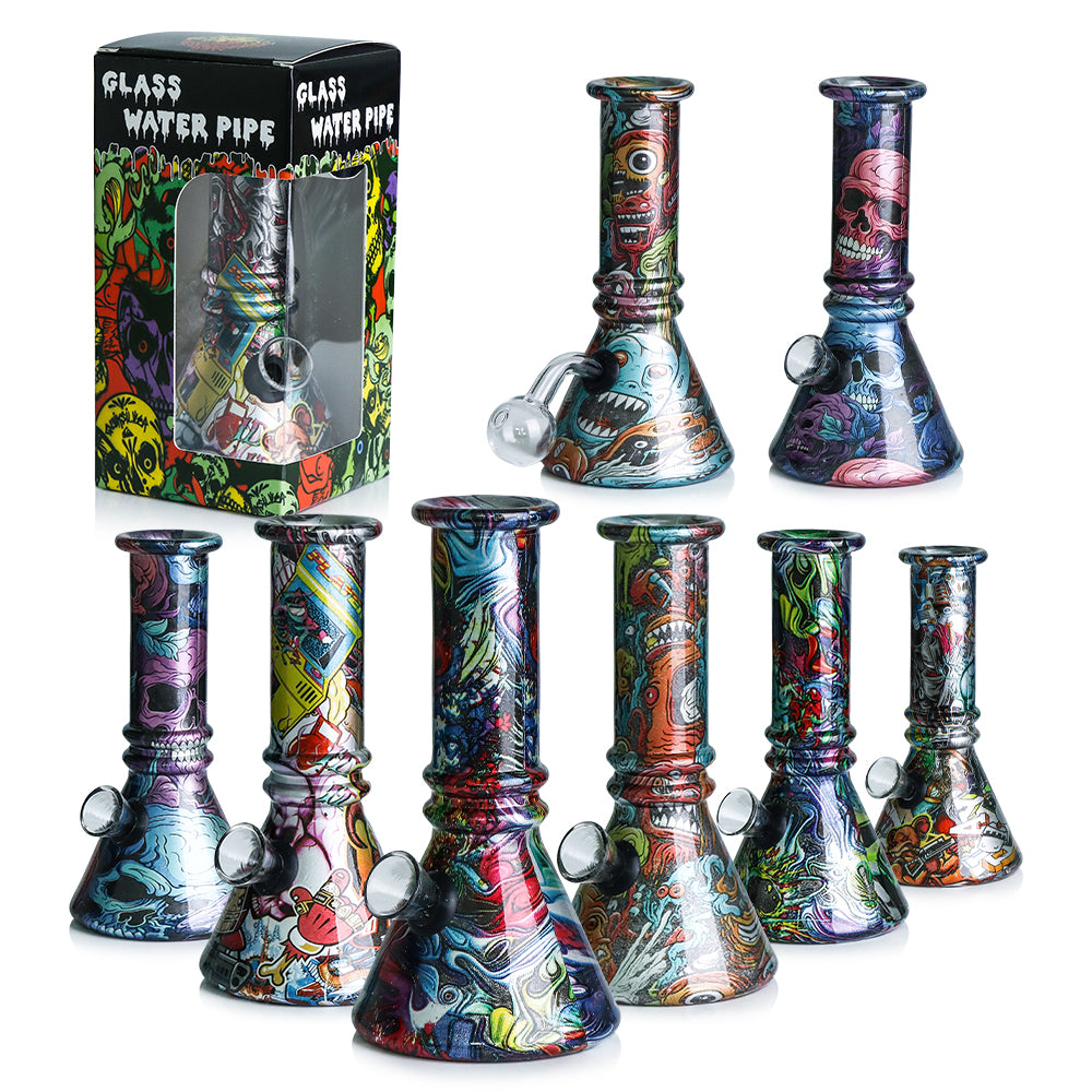 WP - 6" Beaker w/ Oil Burner - Asst