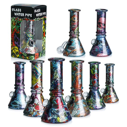 WP - 6" Beaker w/ Oil Burner - Asst