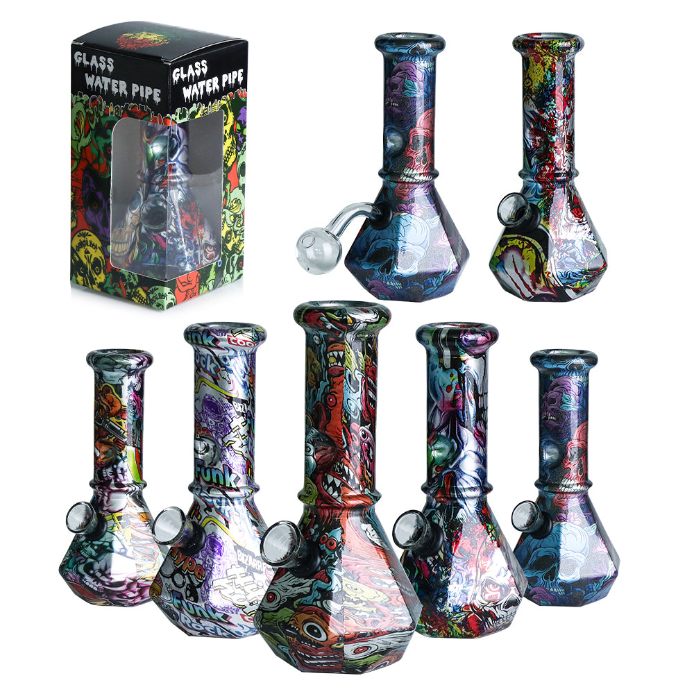 WP - 6" Diamond Beaker w/ Oil Burner