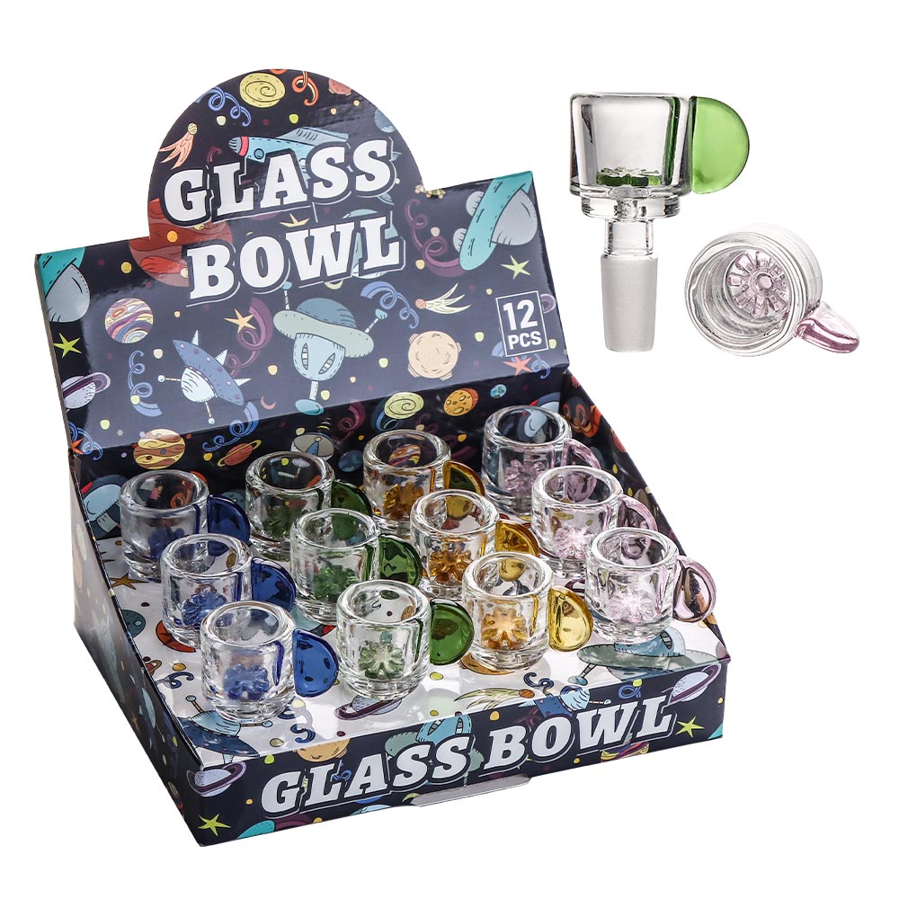 Bowl - 12ct - 14mm Round Flower Screen