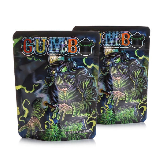 Mylar Bags - 3.5g - Designer Gumbo - 100ct