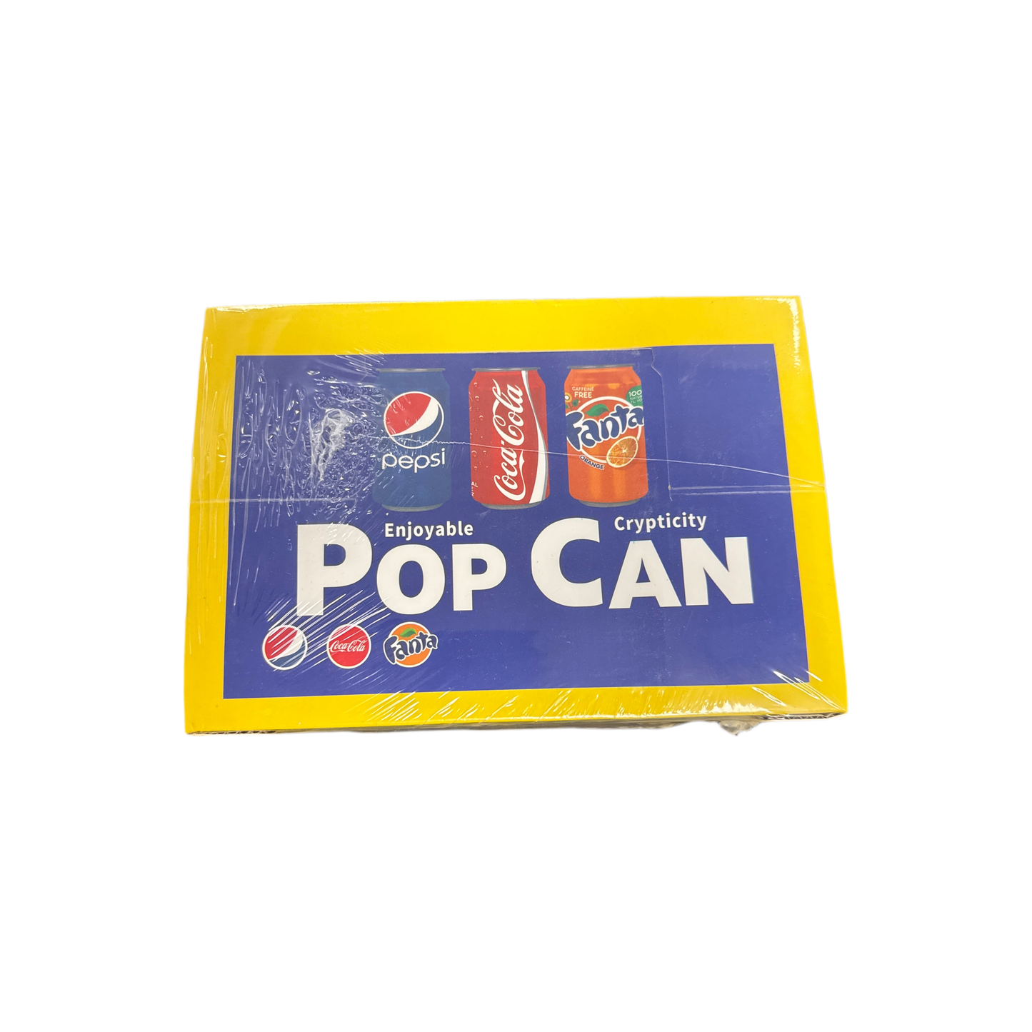 Stash Container - Pop Can 20oz - Asst - 6ct