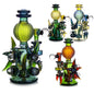 WP - 8" Straight Neck Fumed Heady Rig - Asst