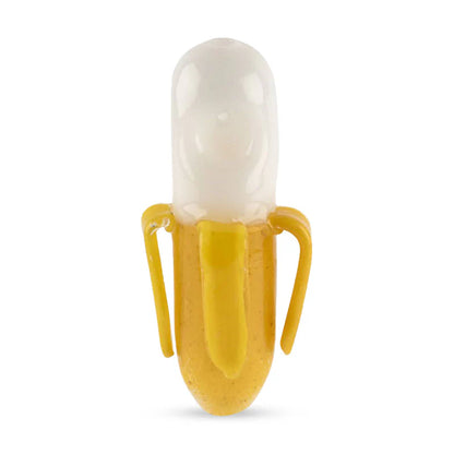 Custom Glass Hand Pipe - 5" - Banana