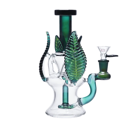 Cheech - WP - 9.5" Watering This Plant Rig - Teal