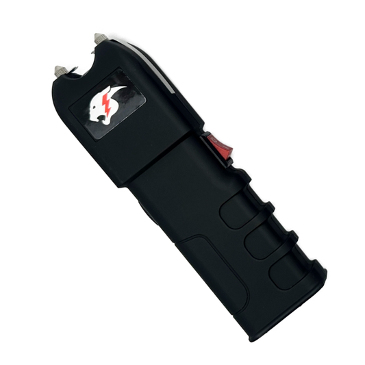 Cheetah Mega Force Stun Gun w/ Flashlight - Black