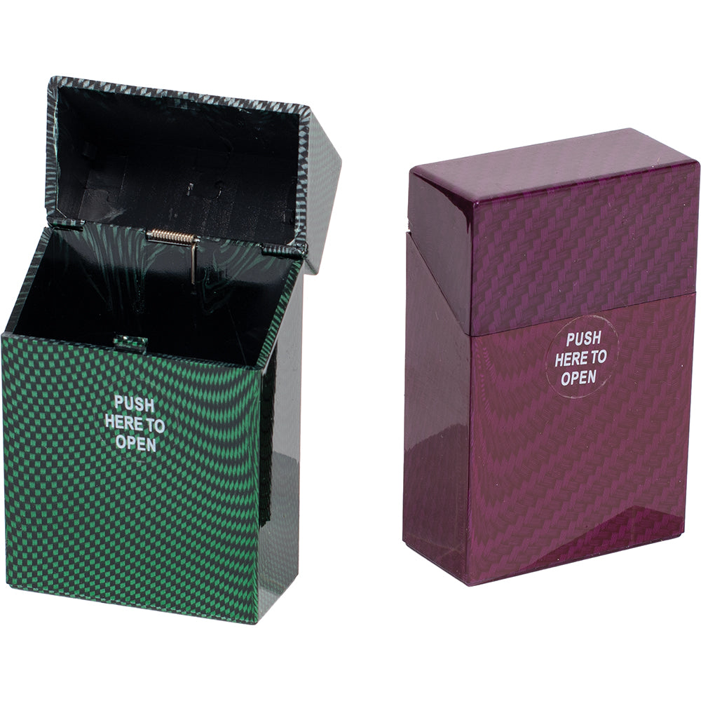 Fujima - Cig Case - 12ct - King Plastic Carbon Fiber