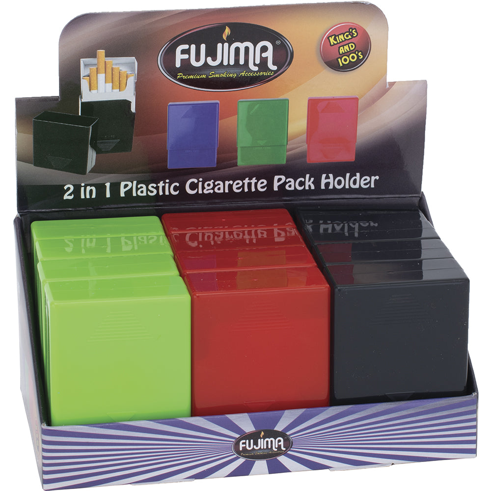Fujima - Cig Case - 12ct - King Plastic Mix
