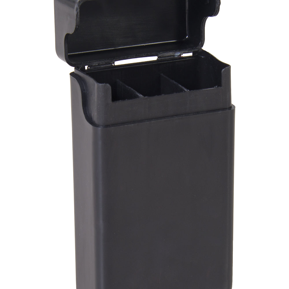Fujima - Cig Case - 12ct - 100s Plastic Black