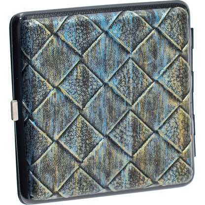 Fujima - Cig Case - 12ct - King Leather Checkered