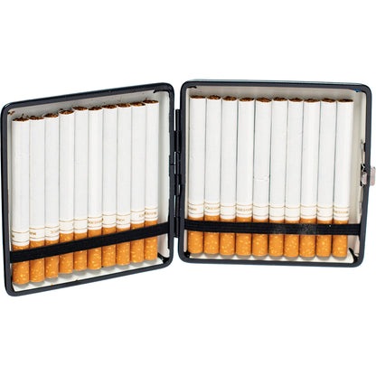 Fujima - Cig Case - 12ct - King Leather Checkered