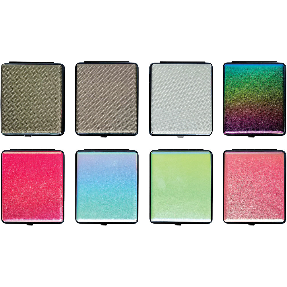 Fujima - Cig Case - 8ct - 100s Leather Iridescent