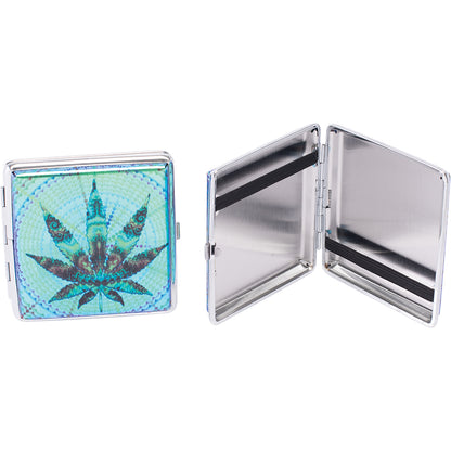 Fujima - Cig Case - 8ct - King Leather Psych
