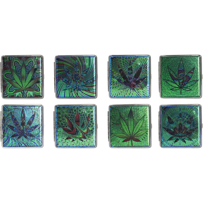 Fujima - Cig Case - 8ct - King Leather Psych