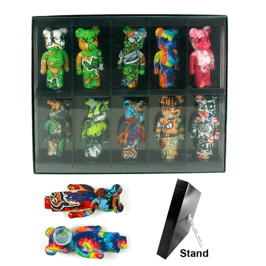 HP - 10ct - Silicone Pipe Set w/ Stand