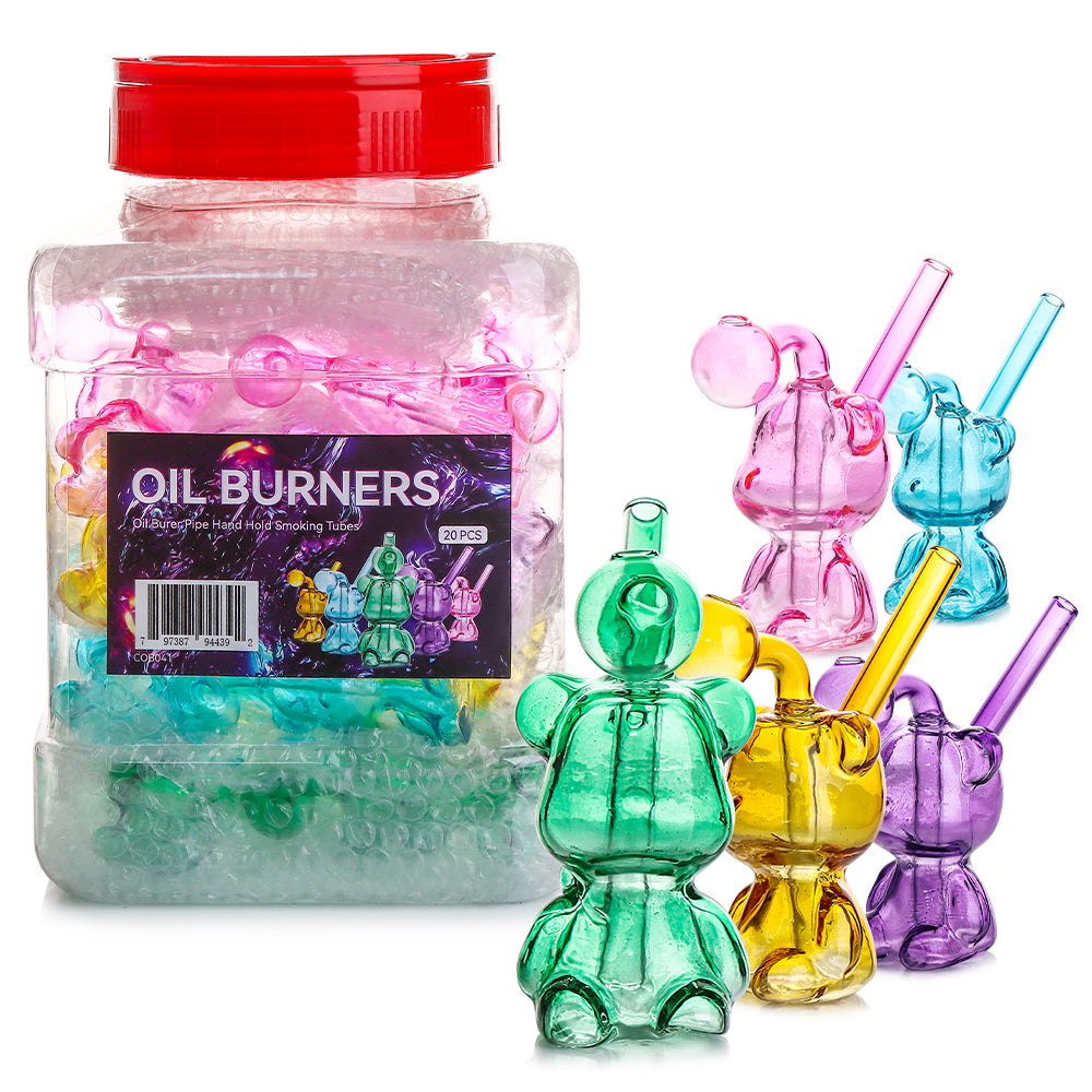 Oil Burner WP - 5" Full Color Bear - 20ct