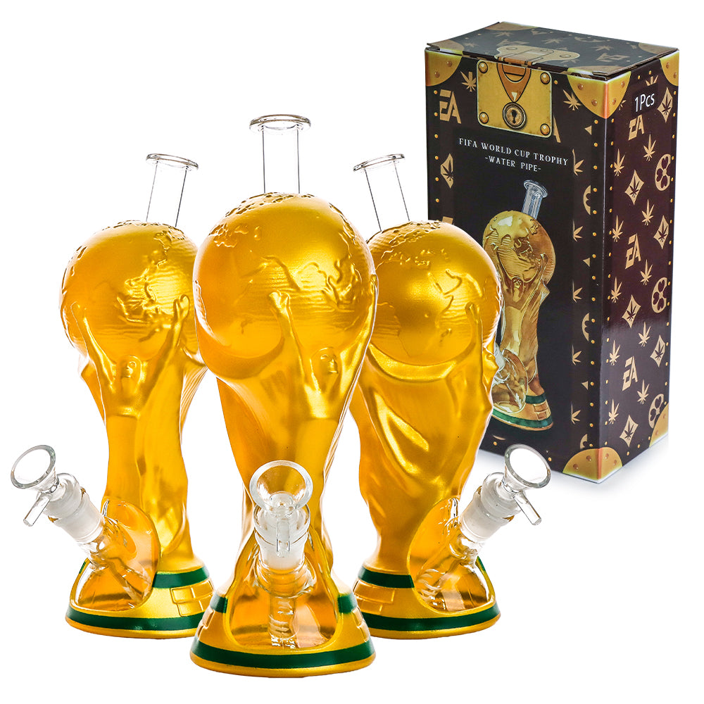 WP - 10" FIFA World Cup Trophy Water Pipe - 1ct