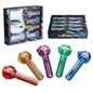 Hand Pipes - 5" Glycerin Glitter - Asst - 8ct