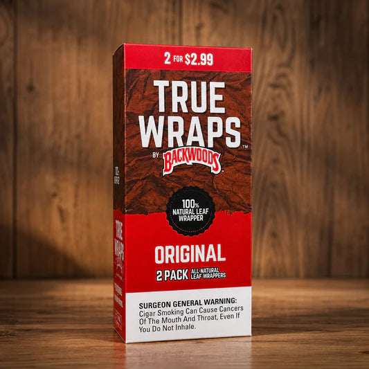 Backwoods True Wraps (2/$2.99) - 2pk - 12ct