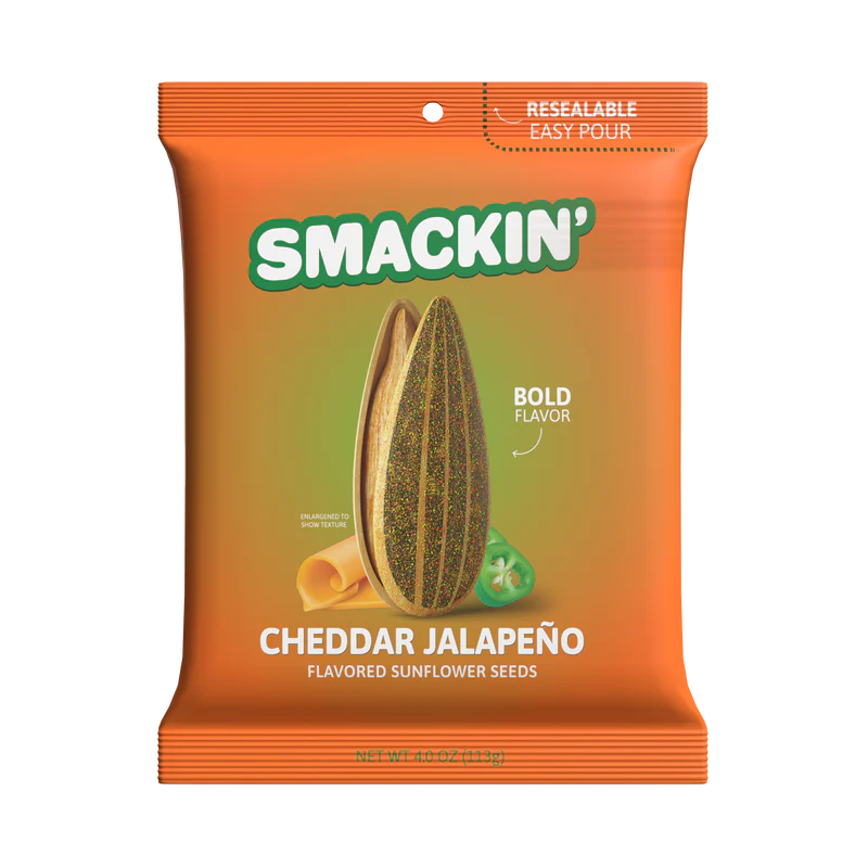 Smackin' Sunflower Seeds - 4oz Bag - 12ct
