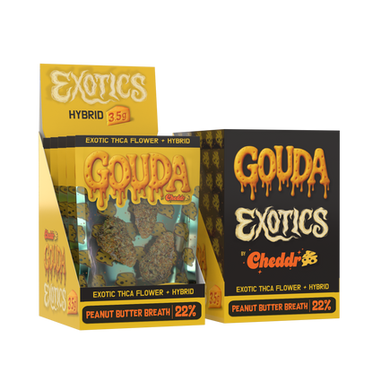 Cheddr Gouda Exotics | 3.5g Flower | 5ct