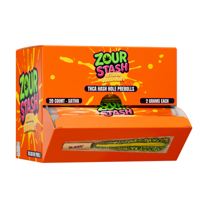 Zour Stash - 2g Pre-Roll THCA Hash Holes - 20ct