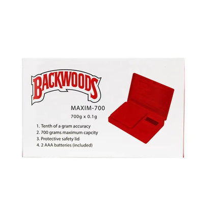 Backwoods Scale - Maxim-700 - 700g x 0.1g - Red