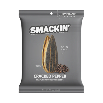 Smackin' Sunflower Seeds - 4oz Bag - 12ct