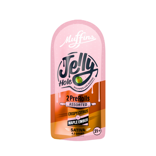 Muffins - 4.20G Jelly Hole THC-A Pre-Rolls - 2pk - 5ct