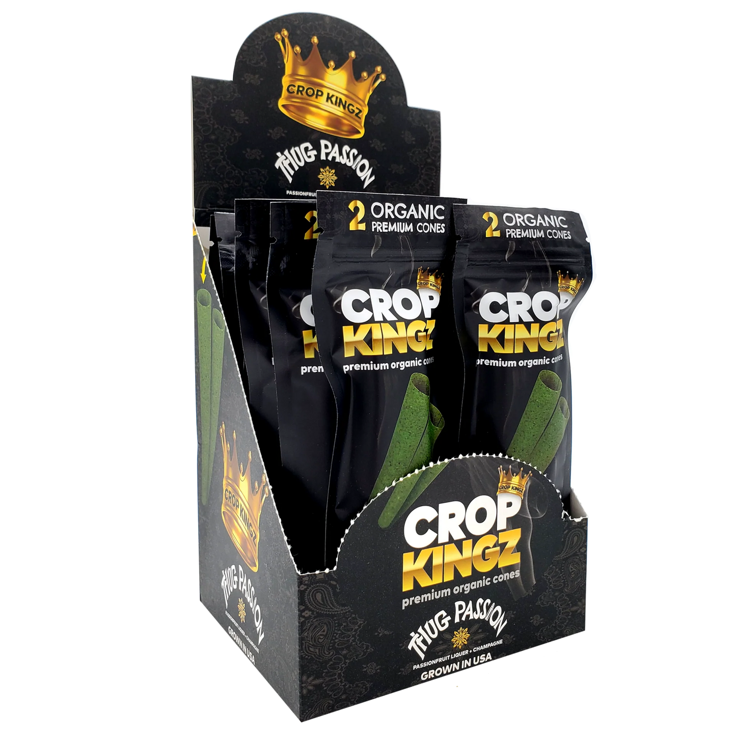 Crop Kingz - Cones - King Size - 2pk - 10ct