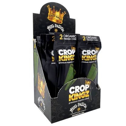 Crop Kingz - Cones - King Size - 2pk - 10ct