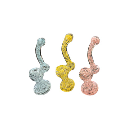 Spiral Wrapped Glass Bubblers