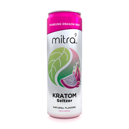 Mitra9 - Kava Seltzer - Coconut Lychee - 500mg - 12oz