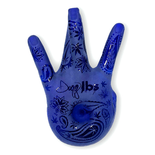 Snoop Dogg - West Side Paisley Hand Pipe - Blue