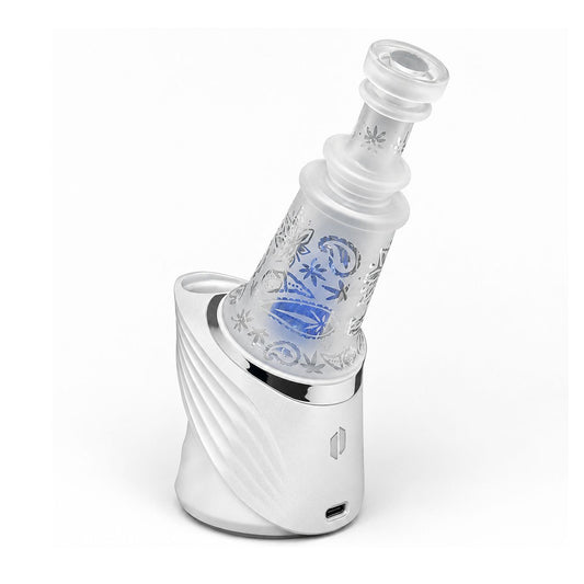 Snoop Dogg - Puffco Peak Top Attachment - Sand Blasted Paisley