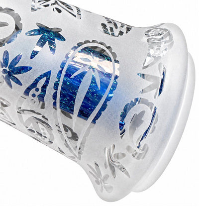 Snoop Dogg - Puffco Peak Top Attachment - Sand Blasted Paisley